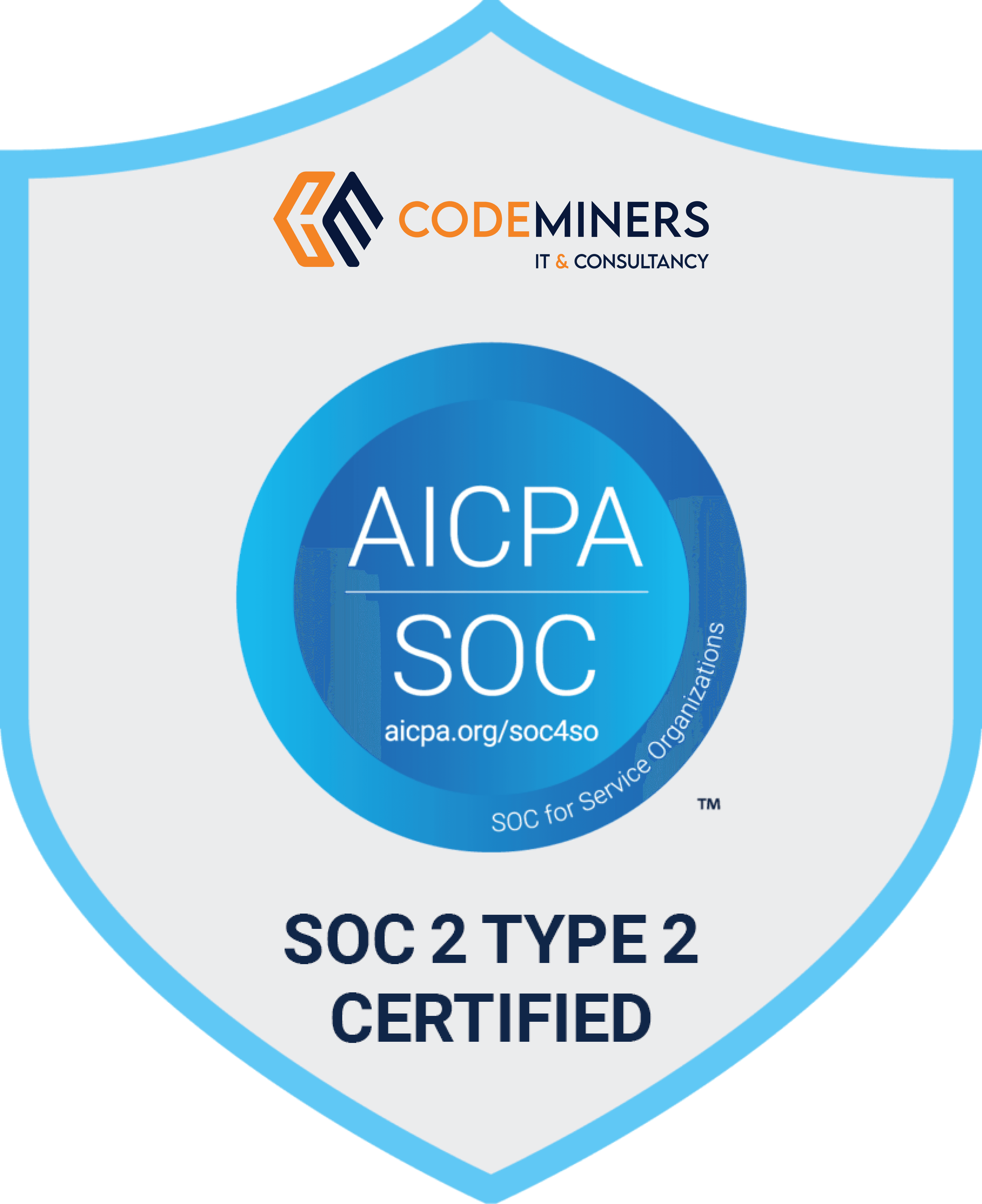 SOC 2 Type II Compliance Badge
